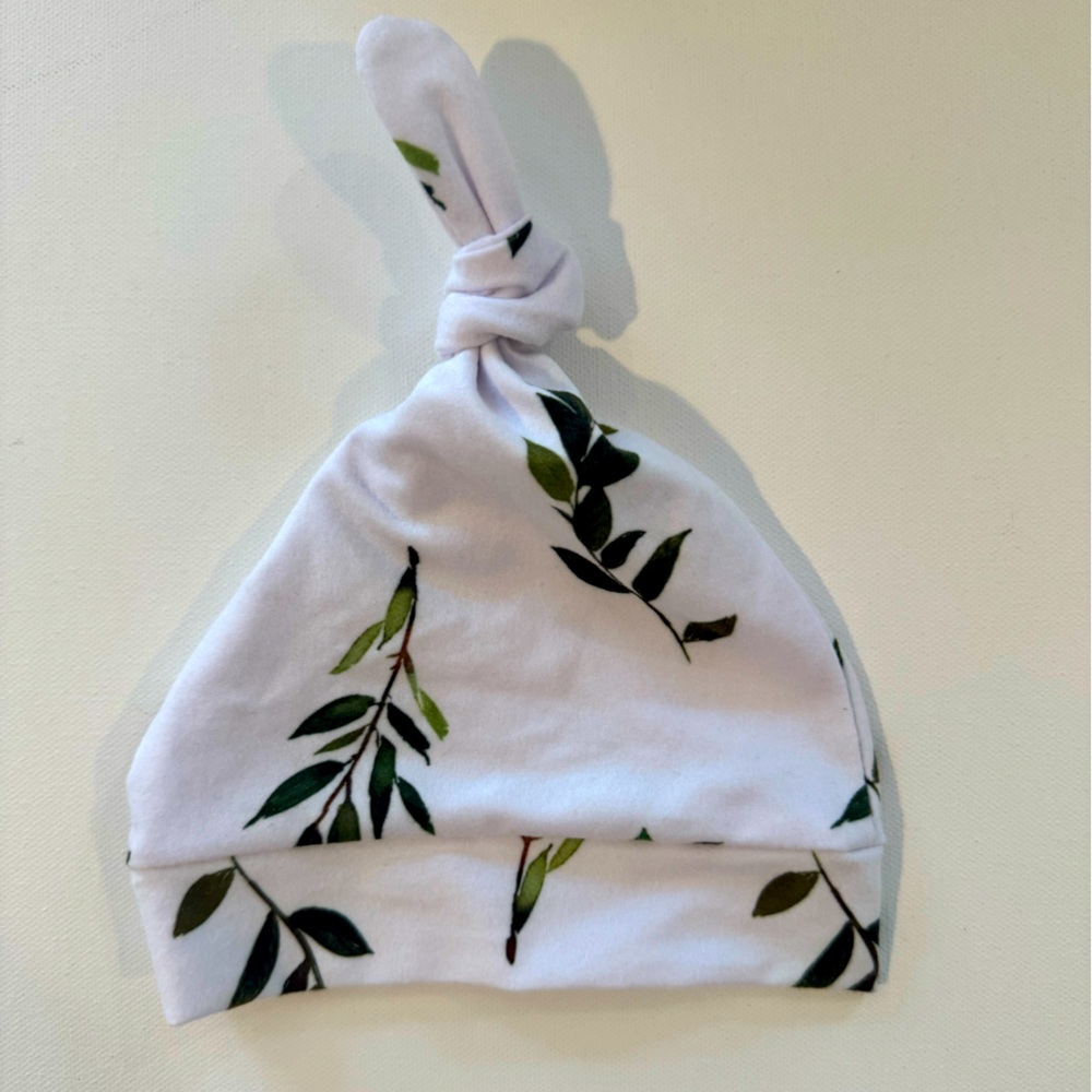 🟡Baby newborn knotted hat